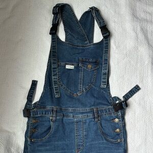 THE MUMSIE - Babywearing Blue Denim Overalls - like new!